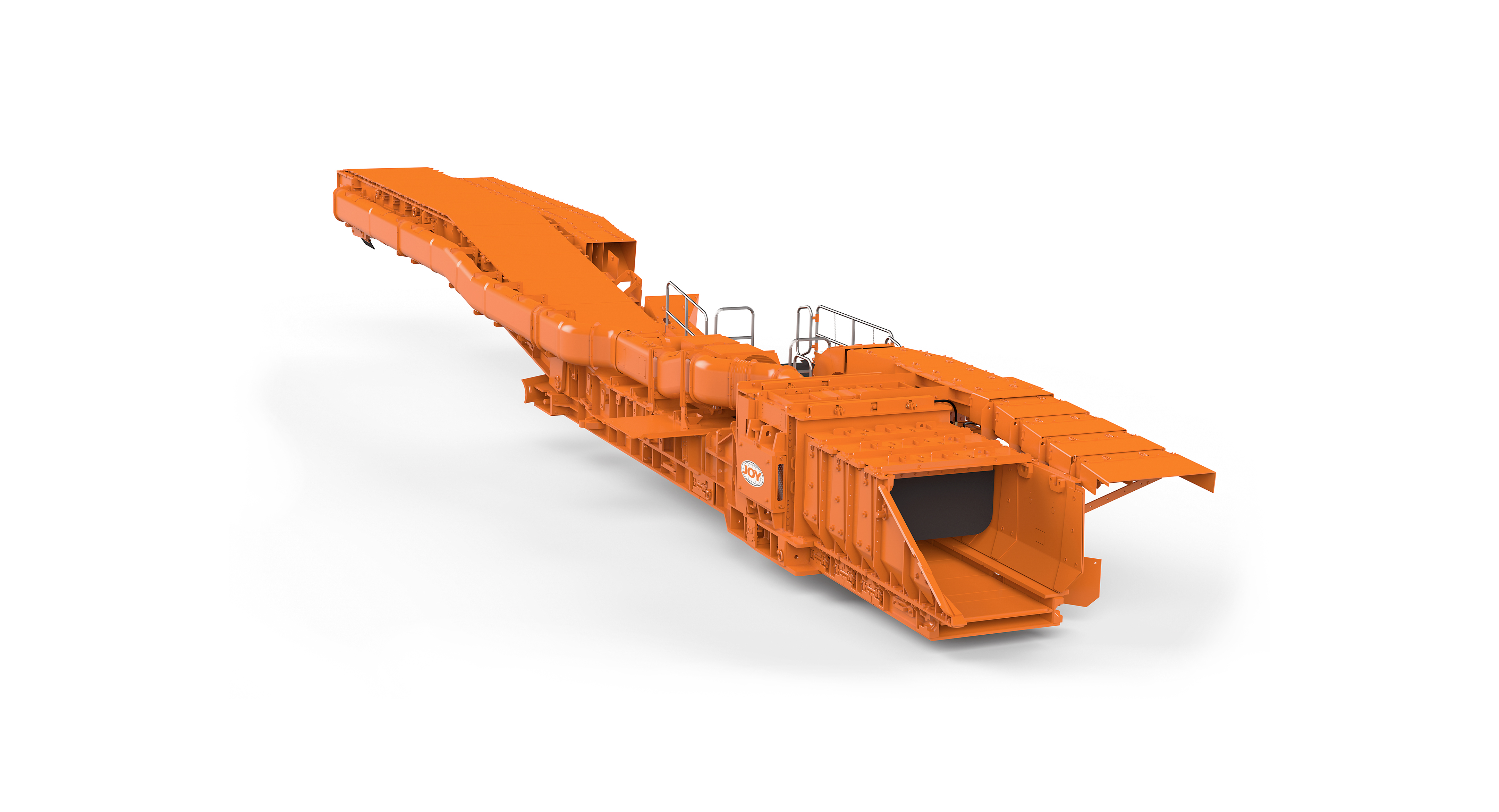 Beam stage loader and belt tail end