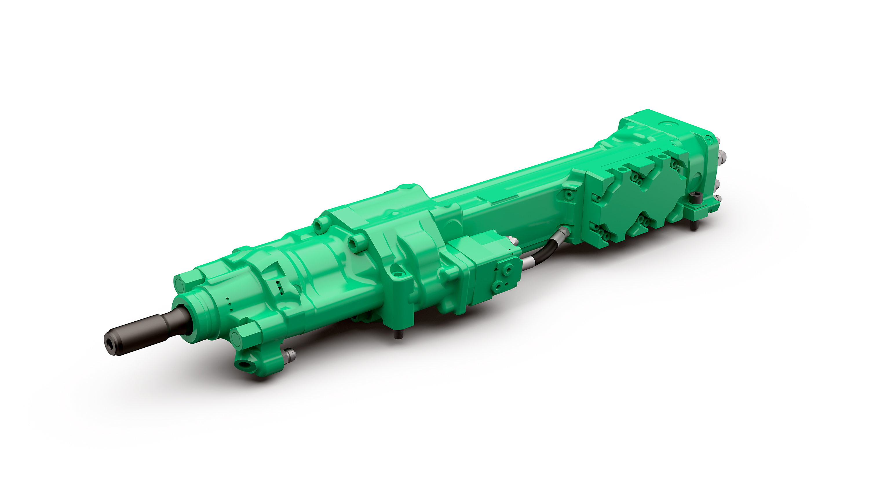 green Montabert drifter attachments