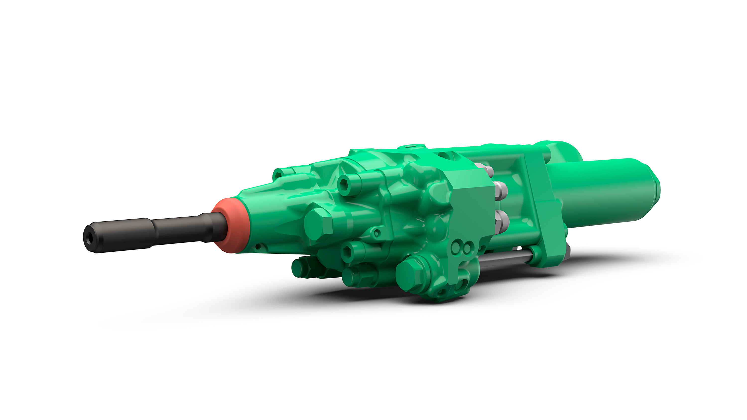 green Montabert drifter attachments