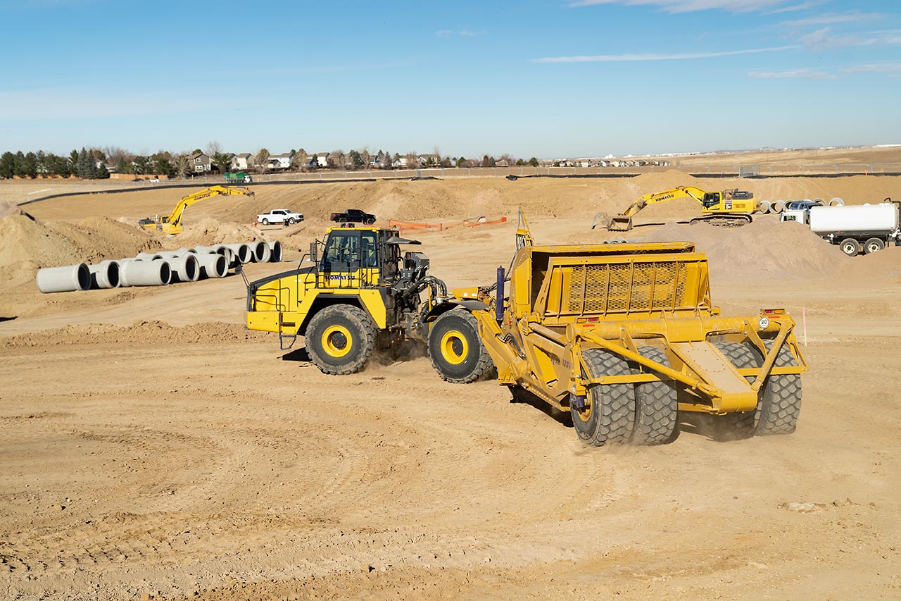HM400-5 truck with K-Tec ADT hitch design