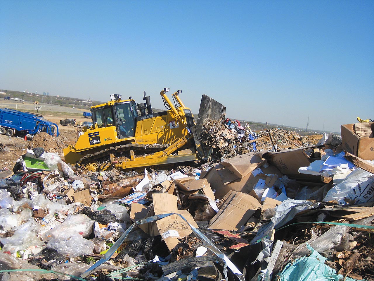 Dozer_D155AX 7_waste handler