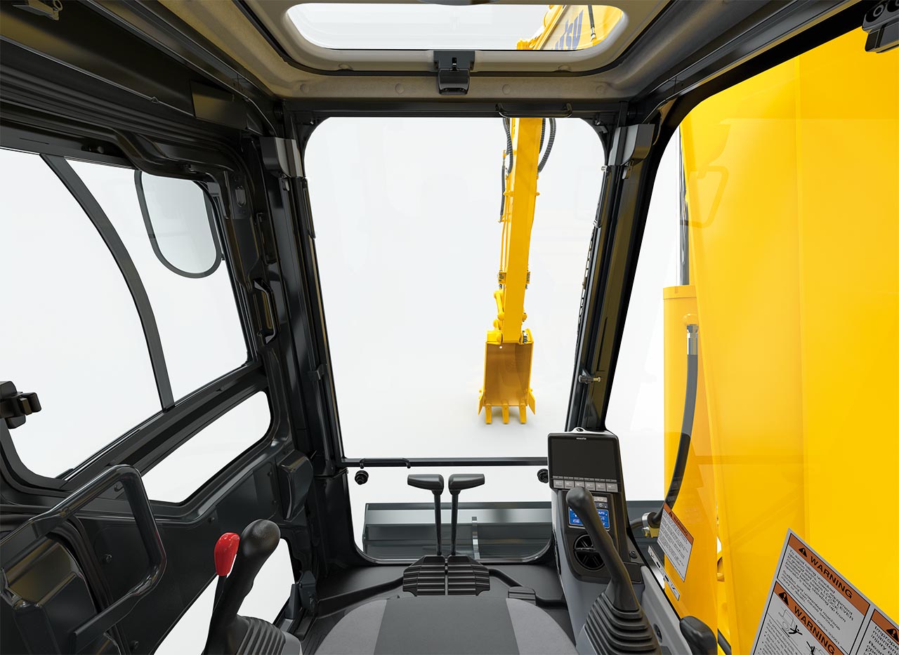 Maximum operator comfort