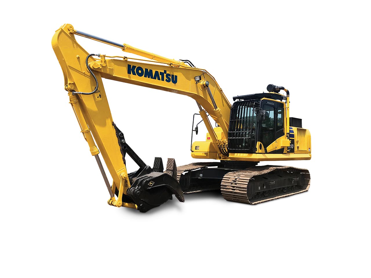 Waste handler excavator