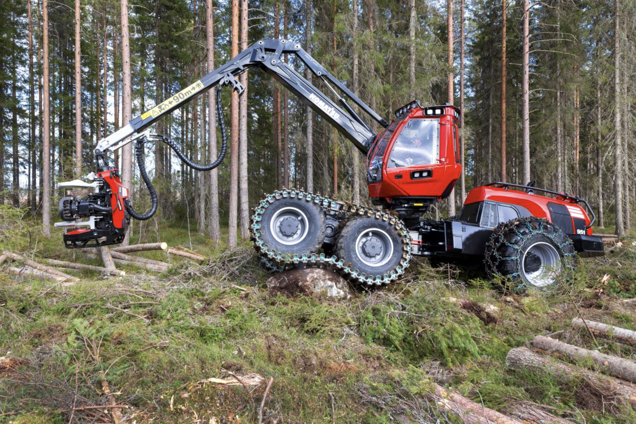 Excellent maneuverability