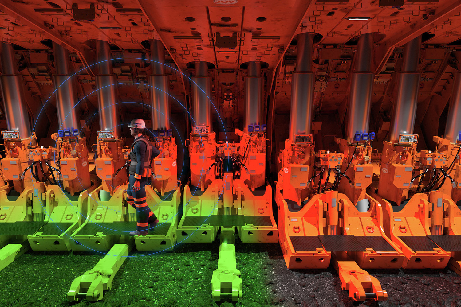 Proximity detection to drive toward zero harm