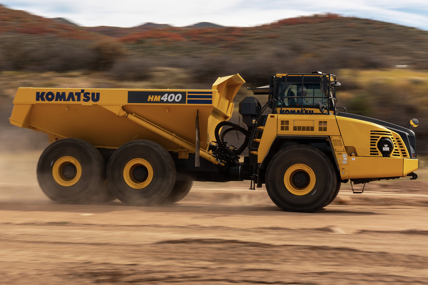 Smooth ride over rough terrain