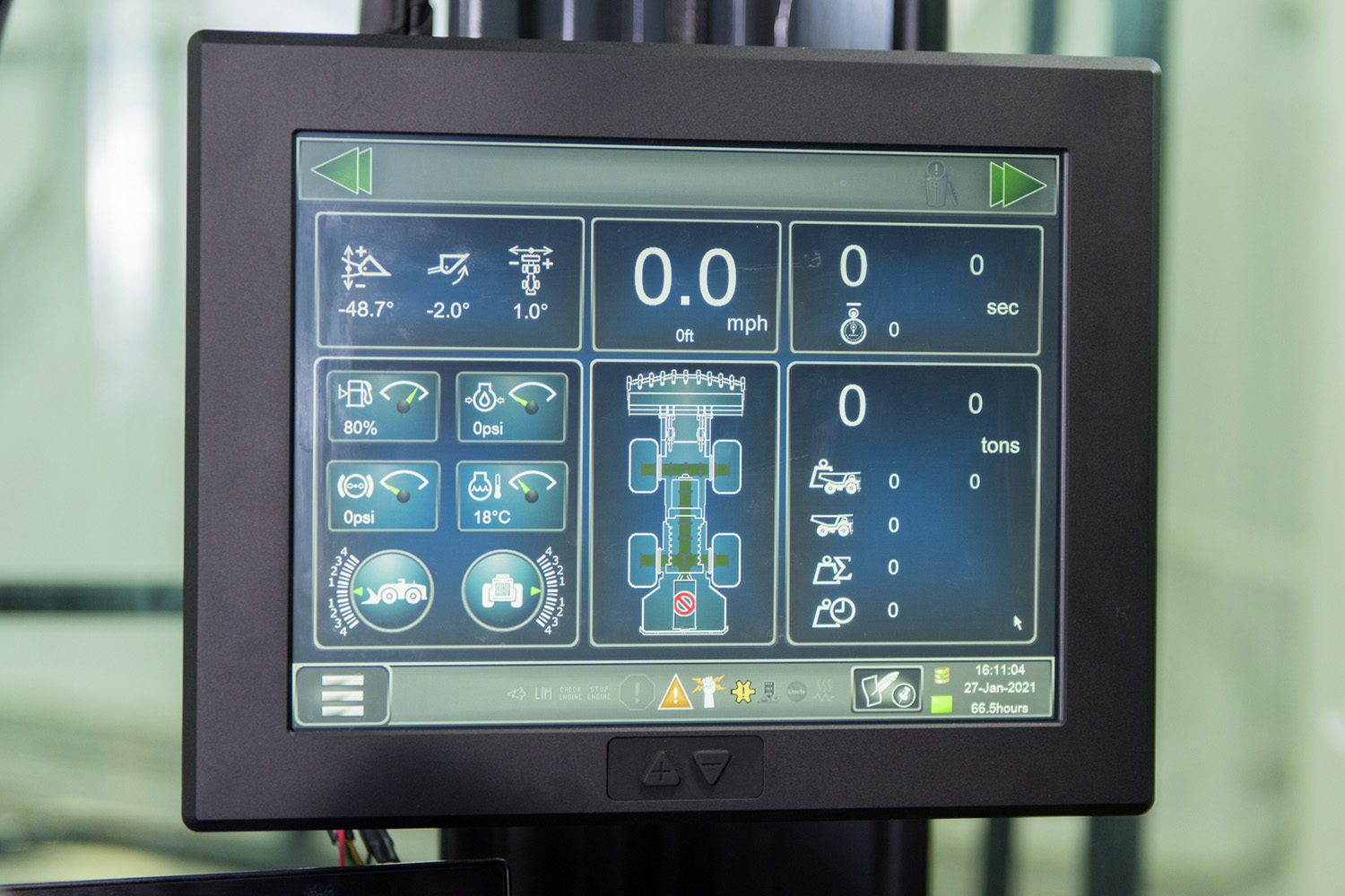 Controls that support operator efficiency