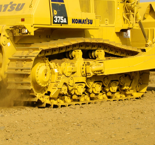 Komatsu undercarriage